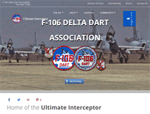 Tablet Screenshot of f-106deltadart.com